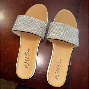 Wild Pair Rhinestone Sandals